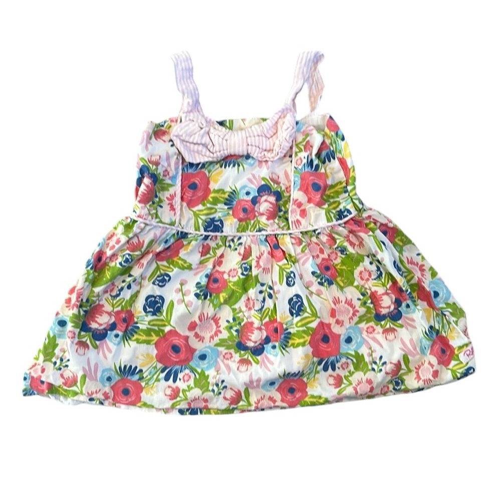 Ruffle Butts floral tunic